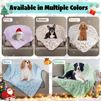 Stuffed Premium Soft Dog Blanket Washable - Brown / M(32x40") - image 4