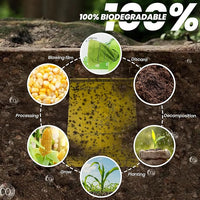 Poop Bags for Dogs-1050 Counts, 70 Rolls With a Free Dispensers, Biodegradable Poop Bags Made of Cornstarch, Size: 9x13 Inch, Extra Thick Strong and 100% Leak Proof (Yellow)