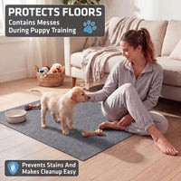Drymate 2-Pack Washable Pee Pads for Dogs, 29x36 - 29" x 36" (2-Pack) / Light Grey - image 2