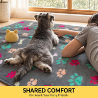 Luciphia 1 Pack 3 Blankets Fluffy Premium Fleece Pet Blanket Flannel - 23x16 inch (Pack of 3) / Bone - image 4