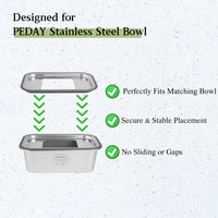 PEDAY 2.64 Gallon Extra Large Dog Water Bowl - 0.84 - 1.2 gallon / Silver - image 2