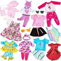 BDDOLL 23 Pcs 18 Inch Girl Doll Clothes and Accessories for 18 Inch - image 2