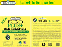 Bed Bug Plus Spray 128 oz | Natural & Non-Toxic | Premo Guard