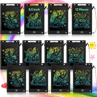 Tinlade 12 Pack LCD Writing Tablet for Kids - Black / 8.5 Inch