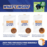Panther Armor Cat Scratch Furniture Protector - 25 Sheets - image 2
