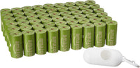 Amazon Basics Premium Leak Proof Dog Poop Bags with Dispenser - 810 Bags