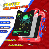 LCD Writing Tablet for Kids: Spidolapse Colorful Doodle Board - Red / 1 PACK - image 4