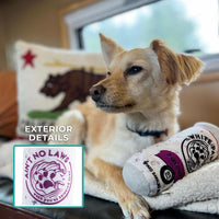 Haute Diggity Dog Woofford Reserve Bottle Plush Dog Toy - WP - Bark Cherry (White, Purple, Black) / One Size - image 3