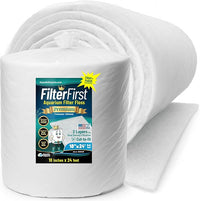 Aquatic Experts Aquarium Filter Floss for Fish Tank Filters - FilterFirst Aquarium Filter Pad - Media Roll for Crystal Clear Water, 3/4" - 1" Thick (18 Inch Wide, 24 Feet Long)