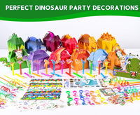 PLOUGVI 702PCS Halloween Party Favors Supplies Decorations - Dinosaur Party Favors - image 2
