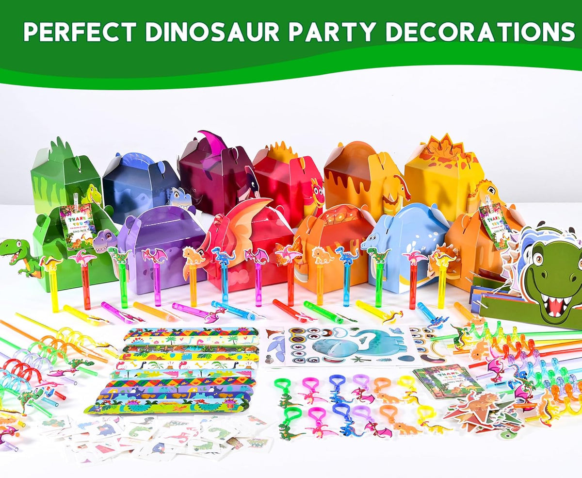 PLOUGVI 702PCS Halloween Party Favors Supplies Decorations - Dinosaur Party Favors - image 2