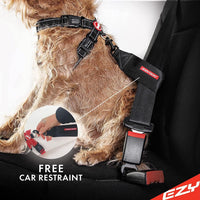 EzyDog Chest Plate No Pull Dog Harness, Escape Proof - Purple / X-Small - image 4