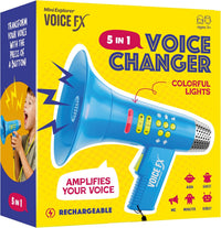5 In 1 Voice Changer for Kids - Blue - Multi-colored
