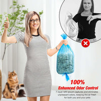 10 Pack Cat Litter Refill Bags 100% Enhanced Odor Control Generic - image 3