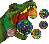 House of Marbles Solar System Net Bag of Marbles - T-Rex - image 2