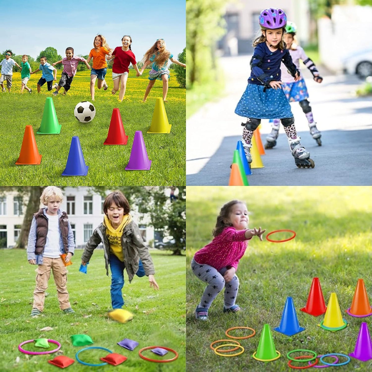Eocolz 3 in 1 Carnival Games Set - purple - image 3