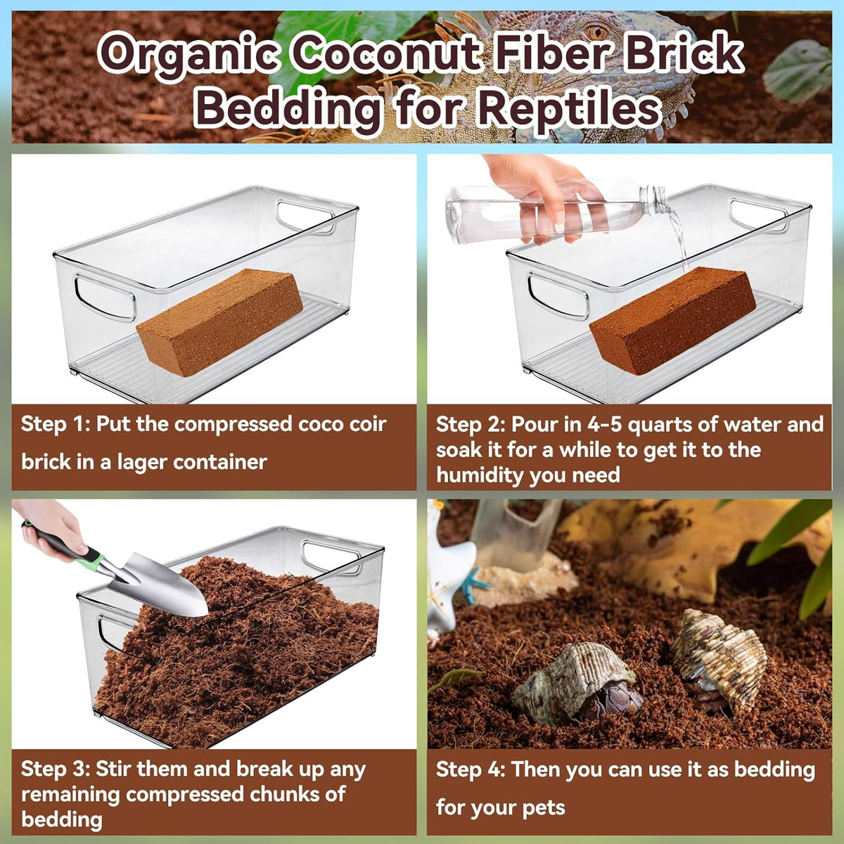 4 Pack Coconut Fiber Substrate - 4 Pack - image 3