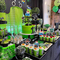 ZHUOWEISM 36 video game cupcake toppers with game controller designs - view 10