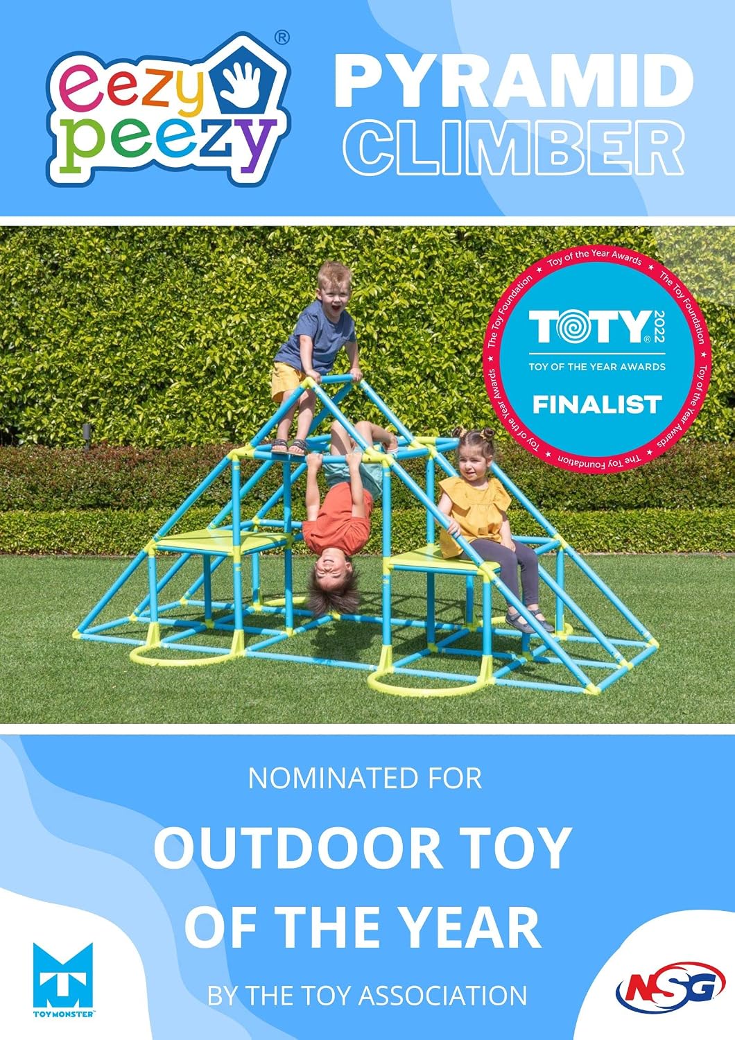 Eezy Peezy Climber with Top - Blue/Green - image 2