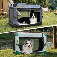 Gardner Pet Soft Collapsible Dog Crate - Blue / 36.0"L x 25.0"W x 25.0"H - image 4