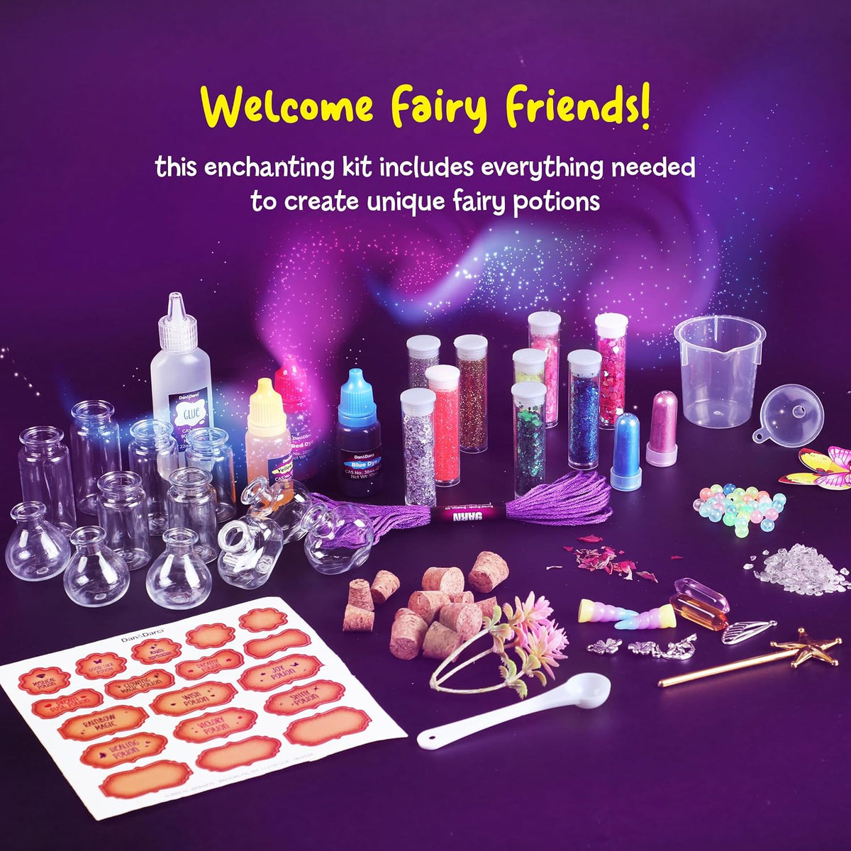 Fairy Magic Potion Kit for Kids, Magical Workshop Craft Kits - image 2