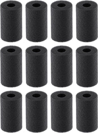 Pawfly 12 Pack Pre-Filter Sponge - 0.6″ | 1.5″D × 2.8″L