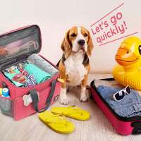 Dog Travel Bag – Essentials for Dogs - Watermelon Red - image 3