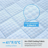 Cooling Mat for Dogs, 35"x23" Thick & Double-Sided Dog Cooling Mat, Self-Cooling Dog Bed - XL - 44 x 32 Inch - image 2