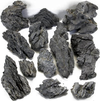 KINGRUI Natural Seiryu Rock Stone 11lb Dragon Stone for Aquarium - 11lb(3-6inch)