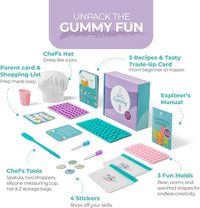 Tovla Jr. Kids Gummy Making Kit, Real Reusable Candy Science - Gummy Making Kit - image 3