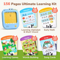 JoyCat Kids Learning Tablet - Blue:English-Early Learning - image 2