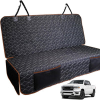 Dog Car Seat Covers for Back Seat - Bench-61"W / Brown