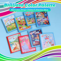 5 Pack Reusable Water Coloring Book for Toddlers – Fun for Kids & Family - Coloring Book / 8 Pack - image 2