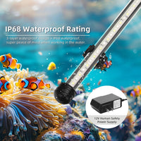 LED Submersible Aquarium Light 4W Underwater Fish Tank Light - NVL-02 (11in 6w) - image 4