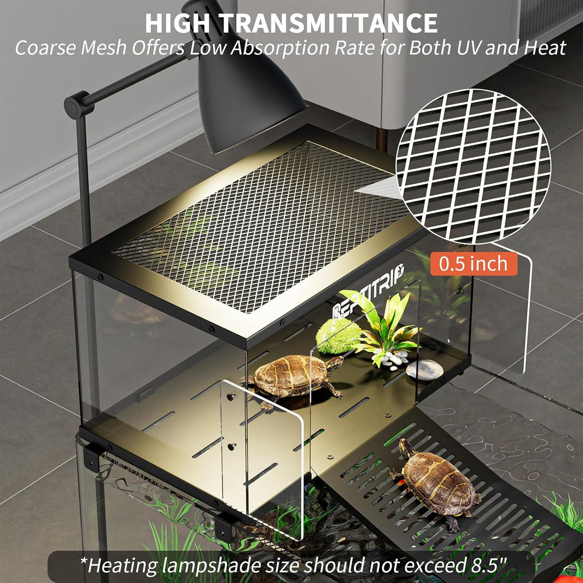 Stainless Steel Turtle Basking Platform - Large - image 3