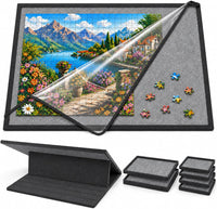 Yunihome puzzle board for 1000 pieces with 4 sorting trays and protective cover - view 7