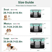 Love's cabin Pet Puppy Dog Playpen - Green / Large - image 2