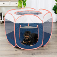 FurHaven Soft-Sided Dog & Cat Playpen - Navy / Medium - image 2