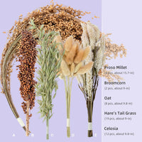 Niteangel Natural & Soft Hamster Bedding Mate: Air-Dried Flowers - Natural Poem Version - image 3
