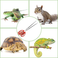 Snake Feeding Tongs,15 Inch Reptile Feeding Tongs,Extra Long Large Tweezers for Corn Ball Python - 1PCS - image 4