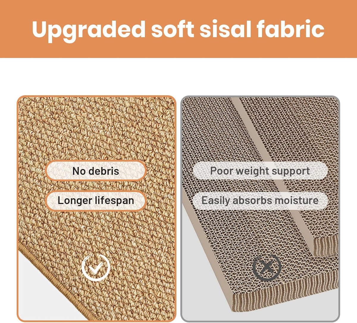 Extra Large 31.5" Cat Scratcher Bed - 31.5" Extra Large Cat Scratcher Mat - image 4