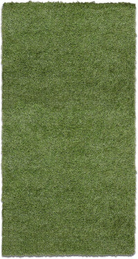 Ottomanson Artificial Grass Puppy Potty Training Pad, 2'7" x 5' Reusable Pee Pad for Small Pets and Dogs
