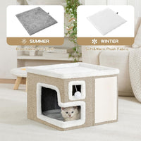 Cat Houses for Indoor Cats - Khaki‌ / Large - image 3
