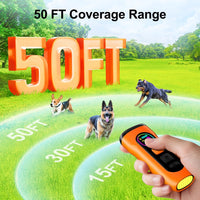 Dog Bark Deterrent Devices Anti Barking Device for Dogs Ultrasonic - Orange / 1 Pack - image 3