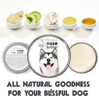 The Blissful Dog Malamute Unscented Nose Butter - Dog Nose Butter, 16 Ounce
