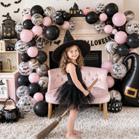 HILAVO Toy Inspired Story Balloons - Pink Black Bat / 35PC - image 3