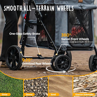 CANINE CANYON Scout Pet Stroller - Grey - image 4