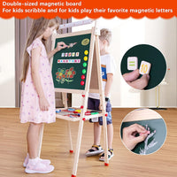 Ragstone Kids Easel Child Easel with Paper roll Double Sized - image 3