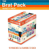 Weruva Cats in The Kitchen Slide N' Serve The Brat Pack Variety Cat Food Pouches 3 Ounce (Pack of 12)