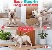 Voyager Step-in Air Dog Vest Harness - Khaki / XXS (Chest: 12 - 13.5") - image 2